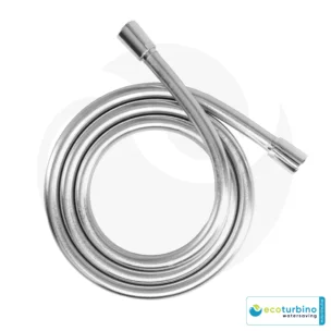 Shower Hose | Hand Shower Hose | Replacement Hose for the Shower Cabin by ecoturbino® | silver