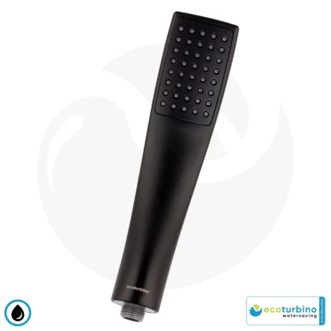 Shower Head DELUXE, black | ecoturbino®