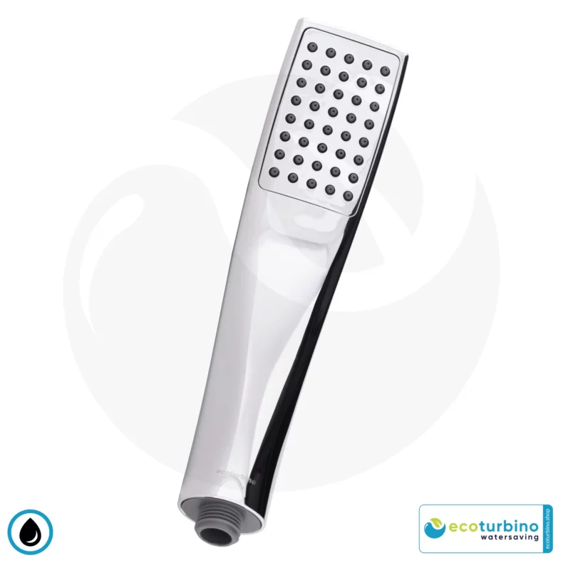 Shower Head DELUXE, silver | ecoturbino®